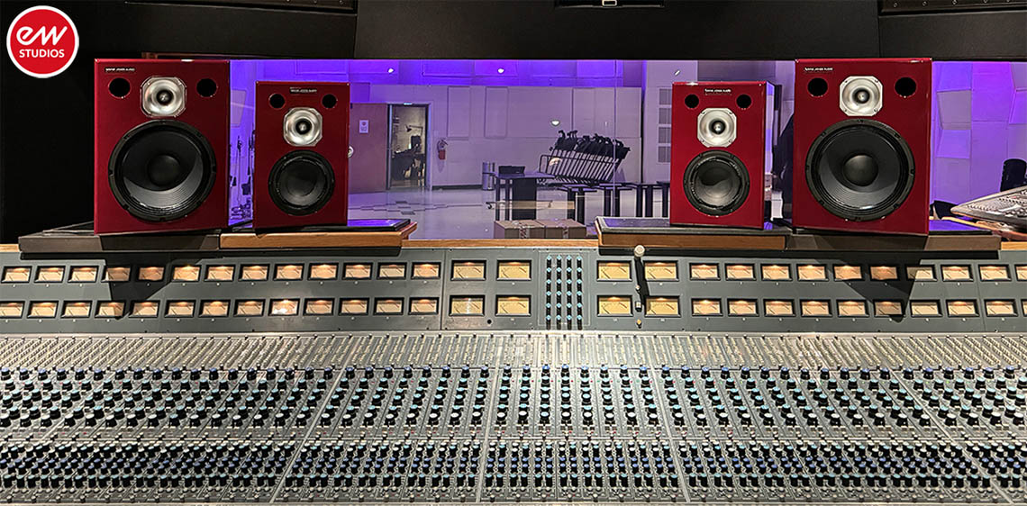 Wayne Jones Audio Studio Monitors at studio one, EastWest Studios, Los Angeles